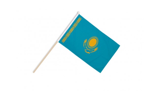 Kazakhstan Hand Flags